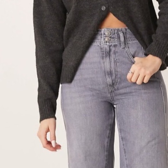 🆕‎ NWT FREE PEOPLE | Slate Aster High Rise Size 26 - Picture 8 of 8